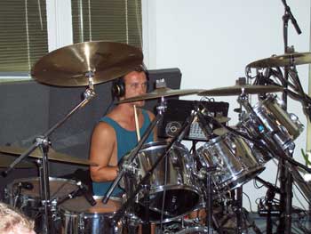 recording drums